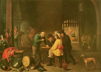 ガードルーム 作： David Teniers the Elder